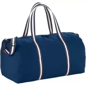 Bullet Cotton Weekender Duffel (55 x 22.8 x 28cm) (Navy)