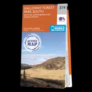 Map of Galloway Forest Park South