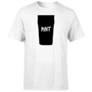 Full Pint T-Shirt - White - 3XL