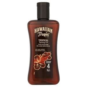 Hawaiian Tropic Professional Tanning Oil Rich 4 200ml