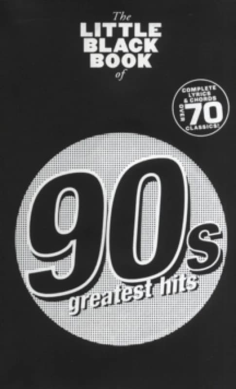 The Little Black Book of 90s Greatest Hits by Nick Crispin and Adrian Hopkins and Paul Ewers Music Design Paperback