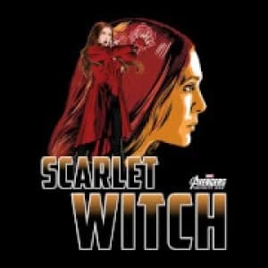 Avengers Scarlet Witch Womens T-Shirt - Black