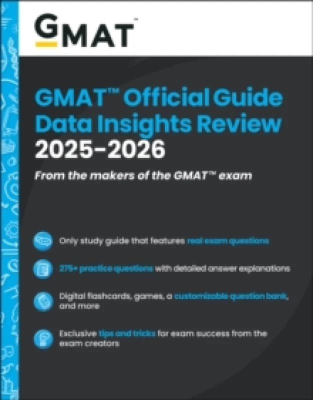 GMAT Official Guide Data Insights Review 2025-2026 : Book + Online Question Bank Paperback / softback