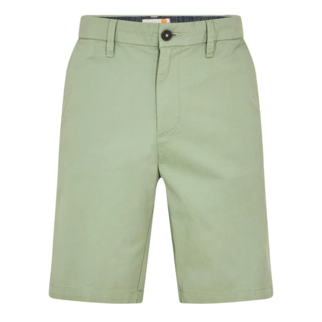 Timberland Mens Twill Chino Shorts Pro Green Bay male 30