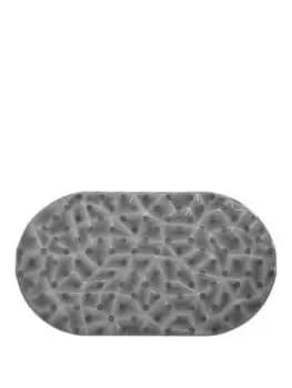 Aqualona White Bubbles Non-Slip Safety Bath Mat
