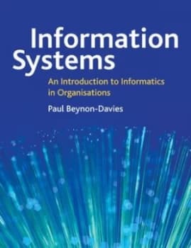 Information Systems by Paul Beynon-Davies Paperback