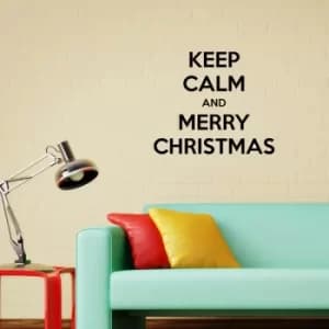 KBSNOEL-7 Black Decorative Wall Sticker