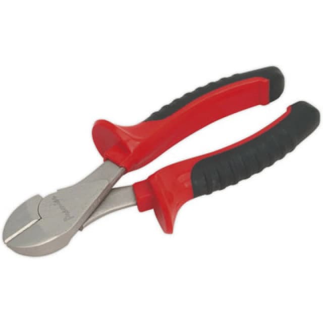 Loops 190mm Heavy Duty Side Cutters - Hardened Cutting Jaws - Drop Forged Steel Pliers Metallics