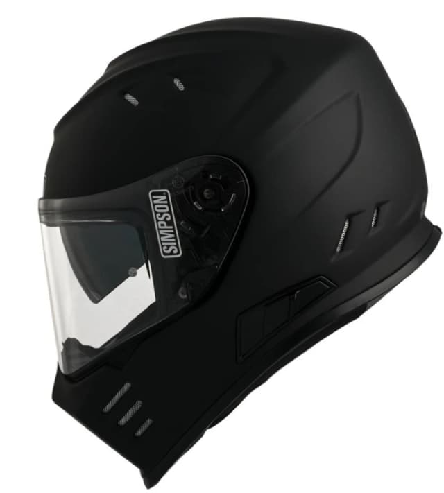 Simpson Venom Helmet, black, Size XS for Men