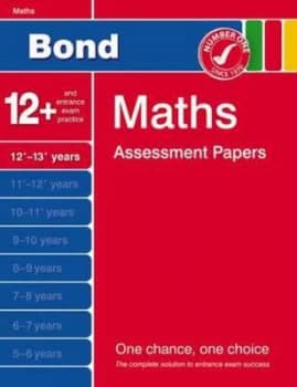 Bond Maths Assessment Papers 12+-13+ Years by David Clemson Paperback