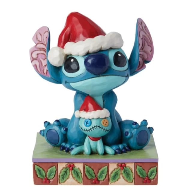 Disney Traditions 6015007 Santa Stitch And Scrump - P01585