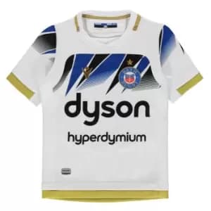 Macron Bath Away Replica Jersey Juniors - White