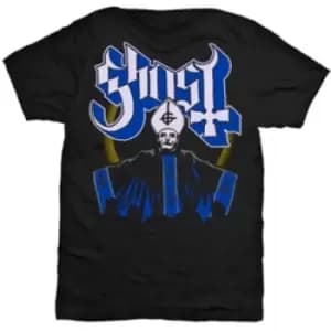 Ghost Papa & Band Mens Blk TS: XXL