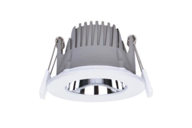 Netlighting Recess Pro Downlight 75mm Cutout 6W 600LM 100LMW 4000K 60 Beam IP44 Non Dimmable White White