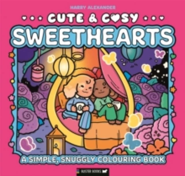 Cute & Cosy: Sweethearts : A Simple, Snuggly Colouring Book Paperback / softback