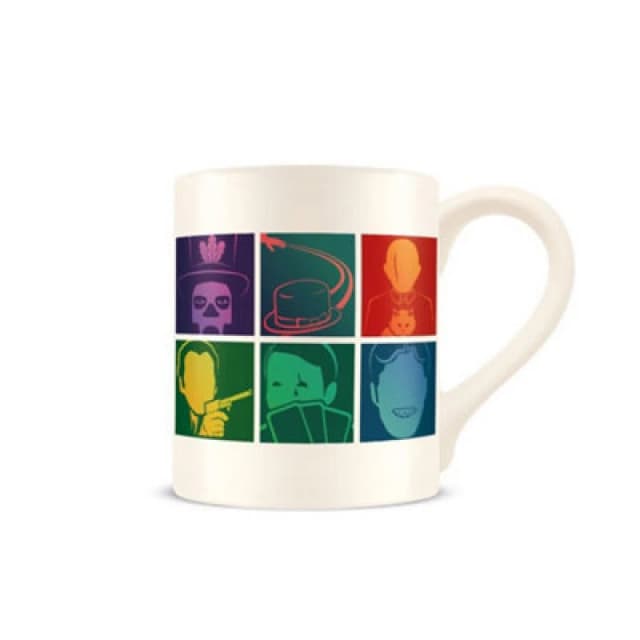 James Bond Villain Icons Fine China Mug Multi unisex