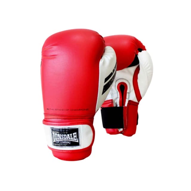 Lonsdale Cruiser Training Glove Red/White unisex 10oz