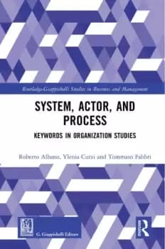 System Actor and ProcessKeywords in Organization Studies