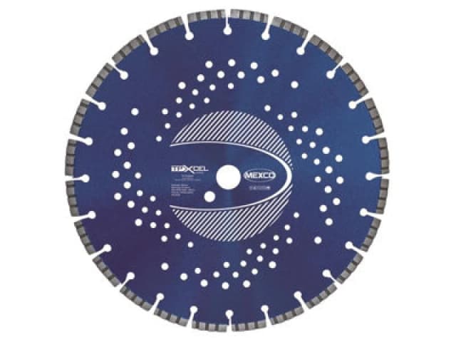 Mexco Tpxcel35025 Xcel Grade Tri-Purpose Diamond Blade 350 X 25.4mm Mextpxl3505