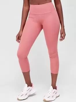 adidas Yoga Essentials 7/8 Leggings - Light Red, Light Red Size M Women