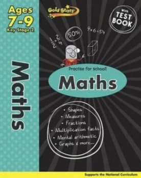Gold Stars Ks2 Maths Workbook Age 7-9 Paperback