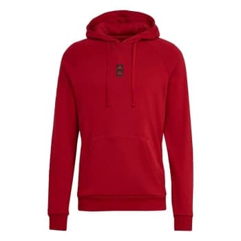 adidas New York Red Bulls Travel Hoodie Mens - Team Victory Red