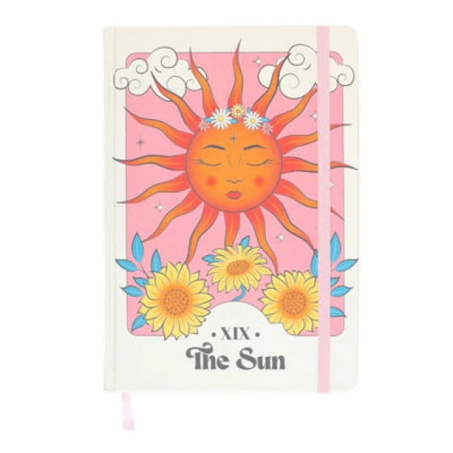 Something Different Something Different The Sun Celestial A5 Notebook in Pink Pink One Size Unisex 5063527035271