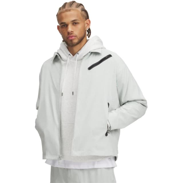 Under Armour Mens Vented Midweight Bomber Jacket Green male M