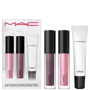 MAC Lost In The Gloss Lipglass Trio - Purple