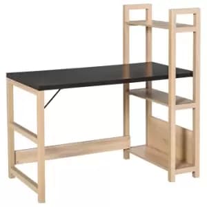 Zennor Pasque Desk - Black/Brown