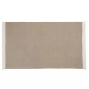 Hug Rug Woven Rustic Plain Rug Natural 120 x 170cm