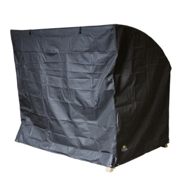 Zest Miami 2 Seater Swing Seat Bench Garden Furniture Cover - Black