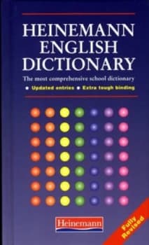 Heinemann English Dictionary by Martin Manser Hardback