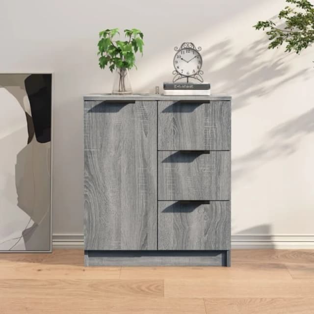 VIDAXL Sideboard Grey Sonoma Engineered Wood Vidaxl 8720286967874