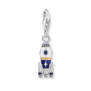 THOMAS SABO Silver Space Rocket Charm