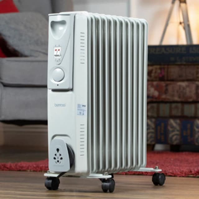 Benross 2500W 11 Fin Oil Filled Radiator