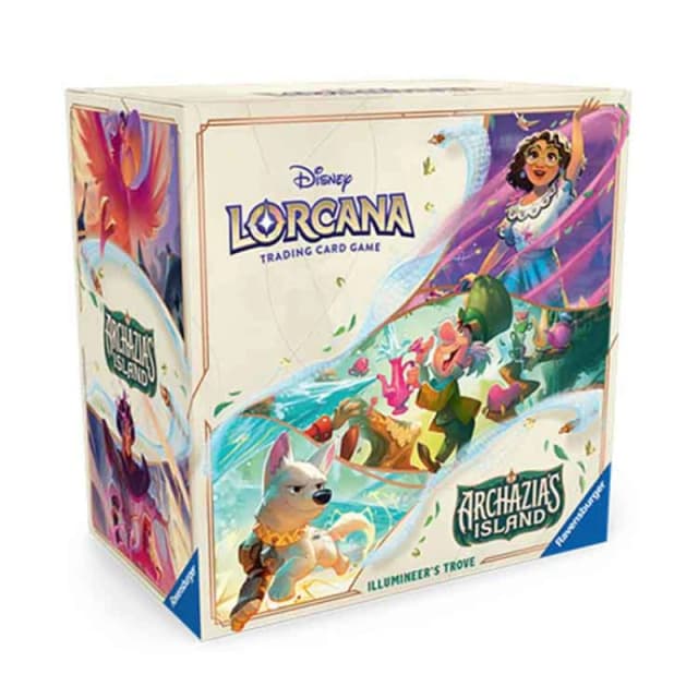 AJ Toys & Books Disney Lorcana Trading Card Game - Illumineer's Trove Set - Archazia Island