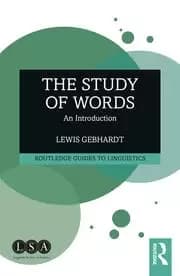 The Study of Words An Introduction