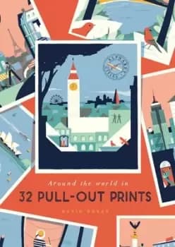 Around the world in 32 pull-out prints by David Doran