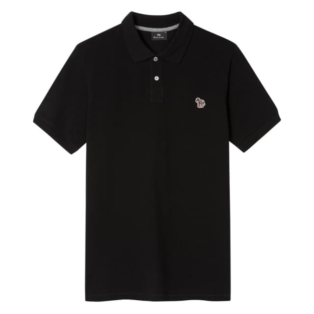 Paul Smith Zebra Regular Polo Shirt - Black S