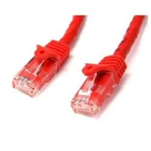 StarTech.com 7ft Red Gigabit Snagless RJ45 UTP Cat6 Patch Cable