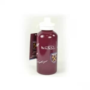West Ham Signed 500ml Aluminium Water Bottle