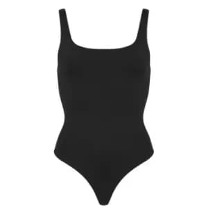 GOOD AMERICAN Modern Tank Bodysuit - Black