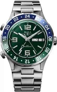 Ball Watch Company Roadmaster Marine GMT Limited Edition - Green