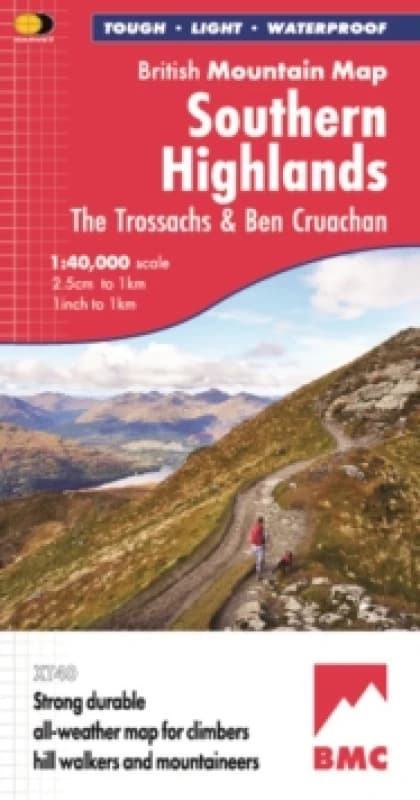 Southern Highlands : The Trossachs and Ben Cruachan Sheet map, folded