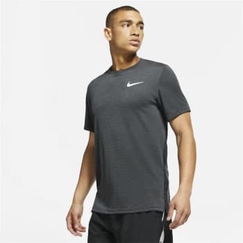 Nike Mens Short-Sleeve Top - Black