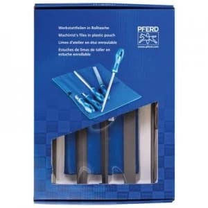 PFERD 11801542 Workshop file set 250 mm cut 2 in PVC roll-up bag including outer carton 250 mm
