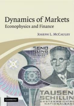 Dynamics of Markets by Joseph L. Mccauley Hardback