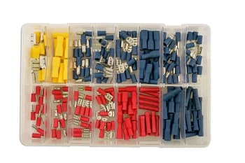 Assorted Push-On Terminals Box Qty 200 Connect 31853