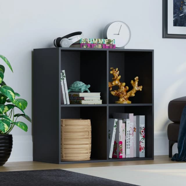 Lassic Vida Designs Durham 2x2 Cube Storage Unit Black unisex One Size